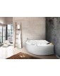 Bañera angular 135x135 con faldón OSLO