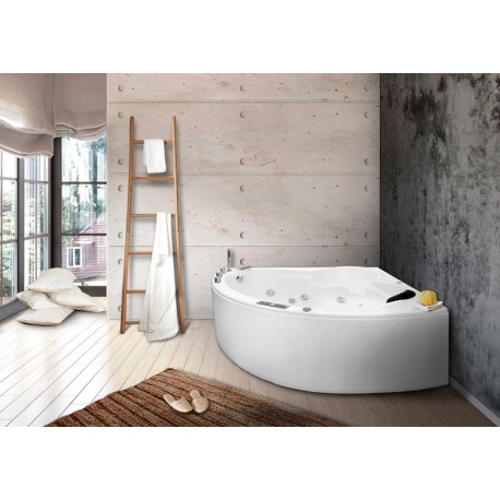 Bañera angular 135x135 con faldón OSLO