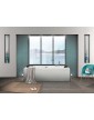 bañera rectangular con faldones ATENAS