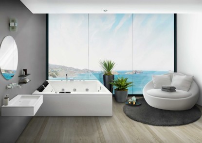 Bañera Hidromasaje rectangular BARCELONA