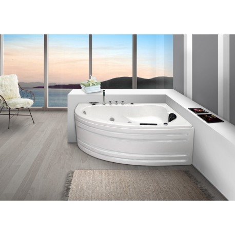 Bañera angular 150x100 D con faldón LAS VEGAS