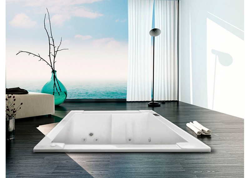 Spa 2 plazas rectangular empotrado ref. 2040