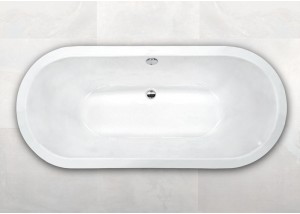 Bañera sin hidromasaje 180x80 ovalada VIENA