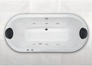 Bañera de hidromasaje ovalada sistema básico VIENA