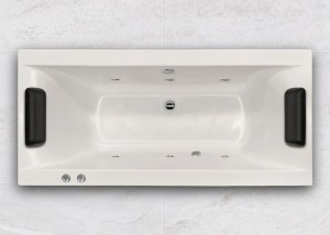 Bañera de hidromasaje rectangular sistema básico VERONA