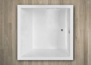 Bañera sin hidromasaje cuadrada BARCELONA SQUARE
