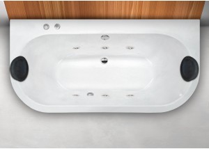 Bañera de hidromasaje ovalada sistema básico ARCADIA