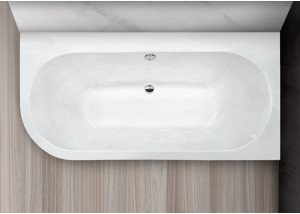 Bañera sin hidromasaje angular CORINTO derecha