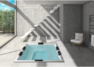 SPA 6 plazas cuadrado ref. 6014 empotrado