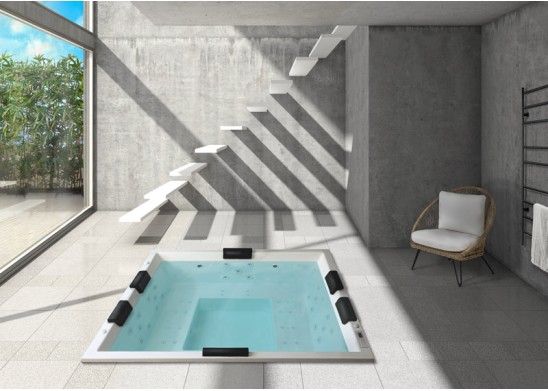SPA 6 plazas cuadrado ref. 6014 empotrado