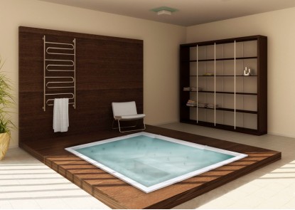 Spa 8 plazas rectangular ref. 8040 empotrado