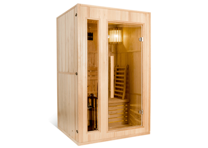 ST-2020, sauna tradicional de vapor 2 plazas
