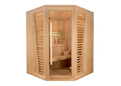 ST-3000C, sauna tradicional de vapor 3/4 plazas