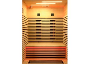 Sauna de Infrarrojos SI-2000, detalle del interior