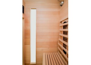 Sauna Infrarrojos SI-2030, detalle lateral interior