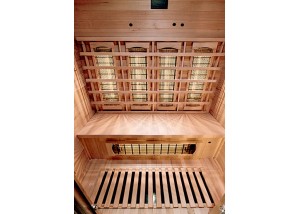 Sauna Infrarrojos SI-3030, detalle del interior