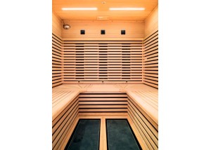 SI-6000 Sauna Infrarrojos, detalle interior