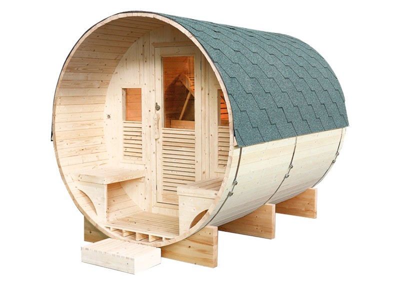 Sauna exterior tradicional de vapor SE-6020