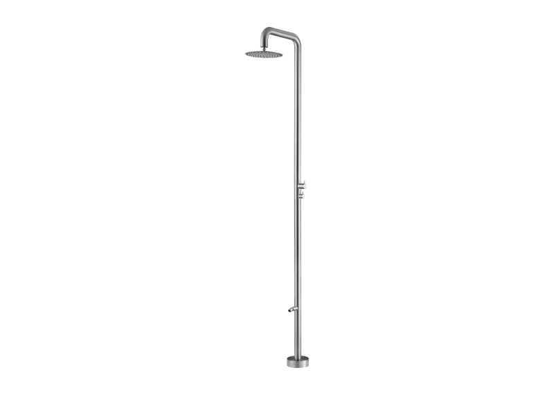 Ducha exterior acero inox. cromada serie MICHIGAN