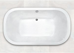 Bañera sin hidromasaje 180x100 ovalada VIENA