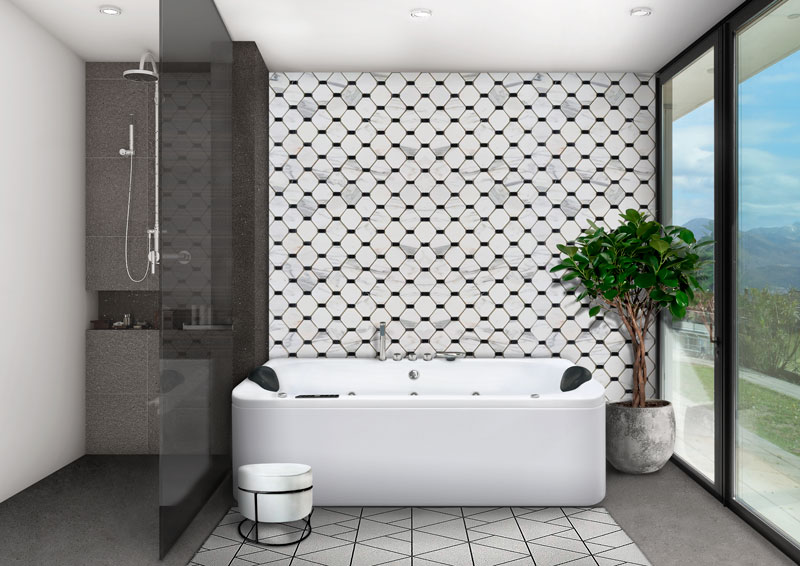 Petite baignoire pour hôtels