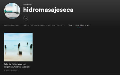 ¡Síguenos en Spotify HidromasajesEca!